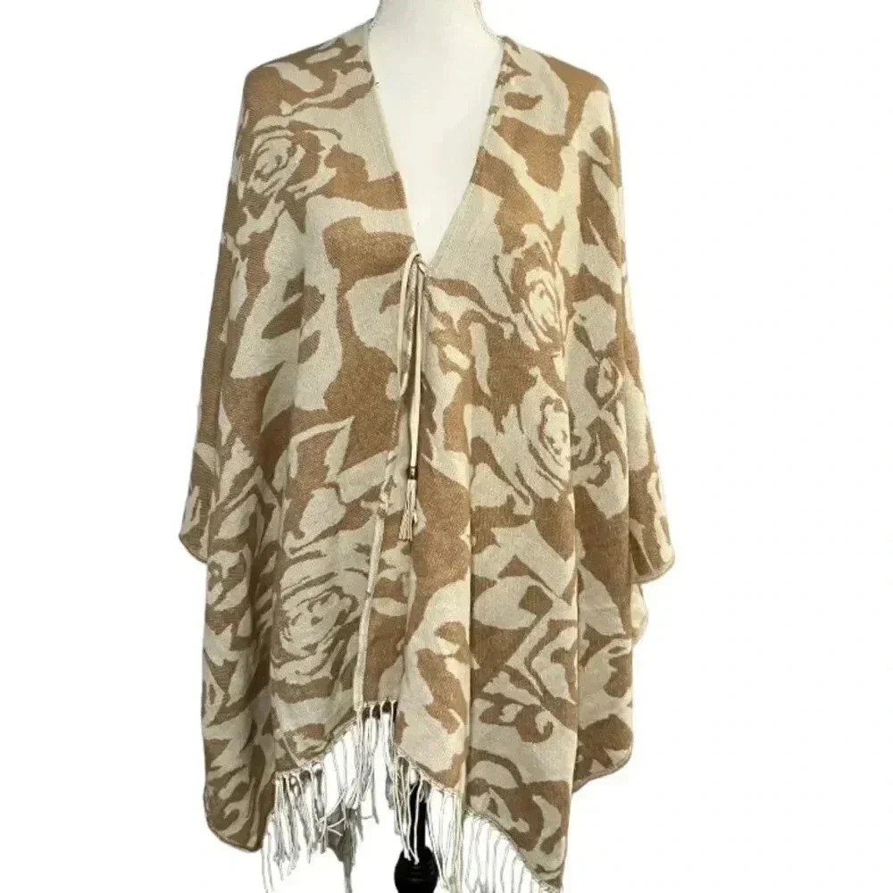 Fabulous wrap by MARC New York (Andrew Marc) with great tassel tie EUC